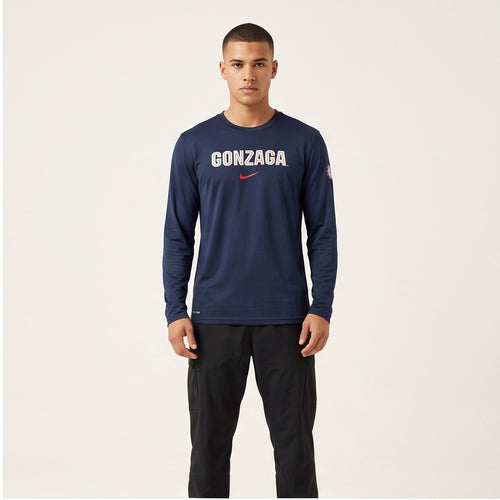 Gonzaga Bulldogs Nike Dri-Fit Long Sleeve