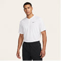 Nike Dri-Fit Two-Button Henley - White
