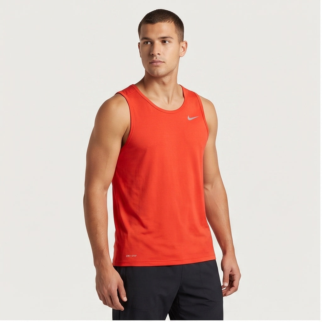 Nike Dri-Fit Sleeveless Top - Orange
