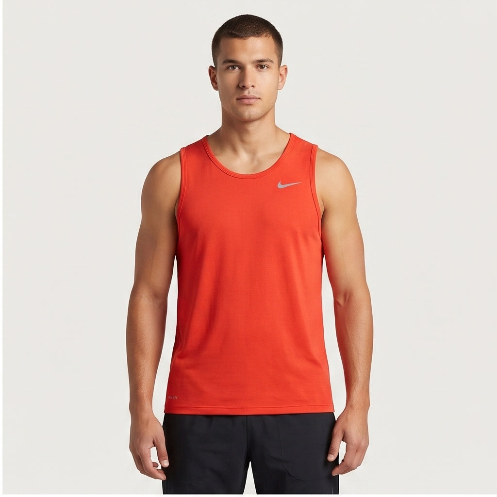 Nike Dri-Fit Sleeveless Top - Orange