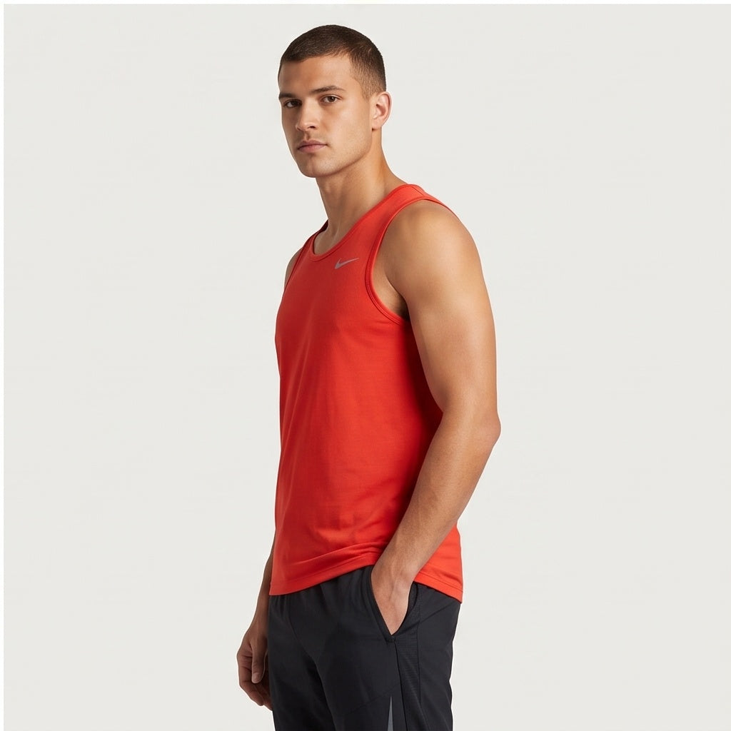 Nike Dri-Fit Sleeveless Top - Orange