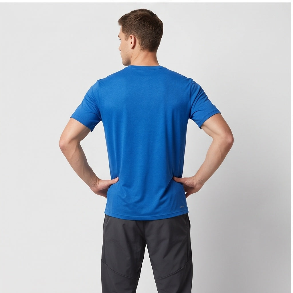 Nike Dri-Fit Crew Tee - Blue