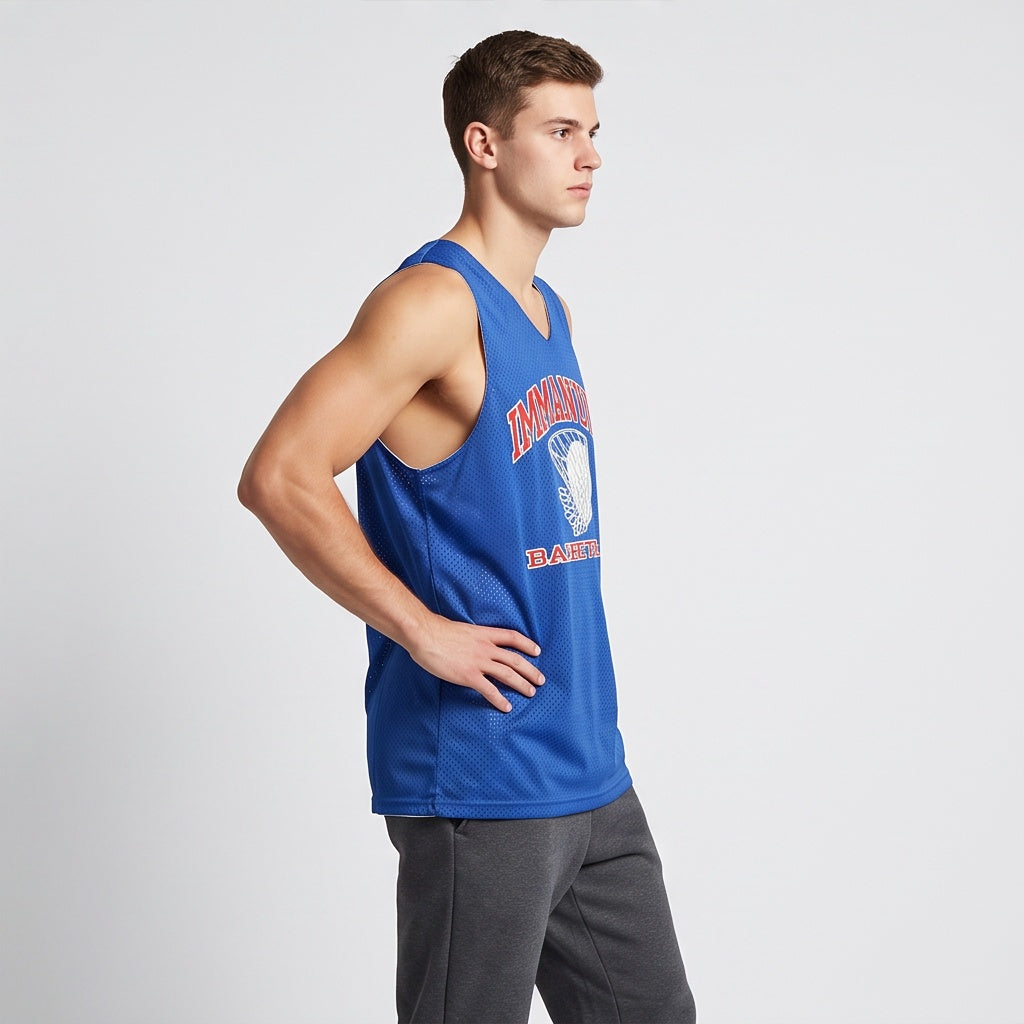 Nike Team "Immanuel Basketball" Reversible Jersey