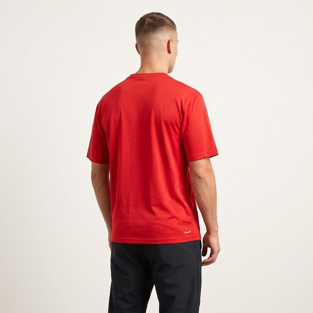Nike Fit Dry Crew Tee - Red
