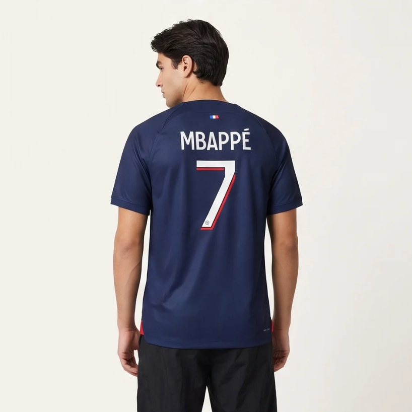 Nike PSG Away Football Shirt - Mbappe #7