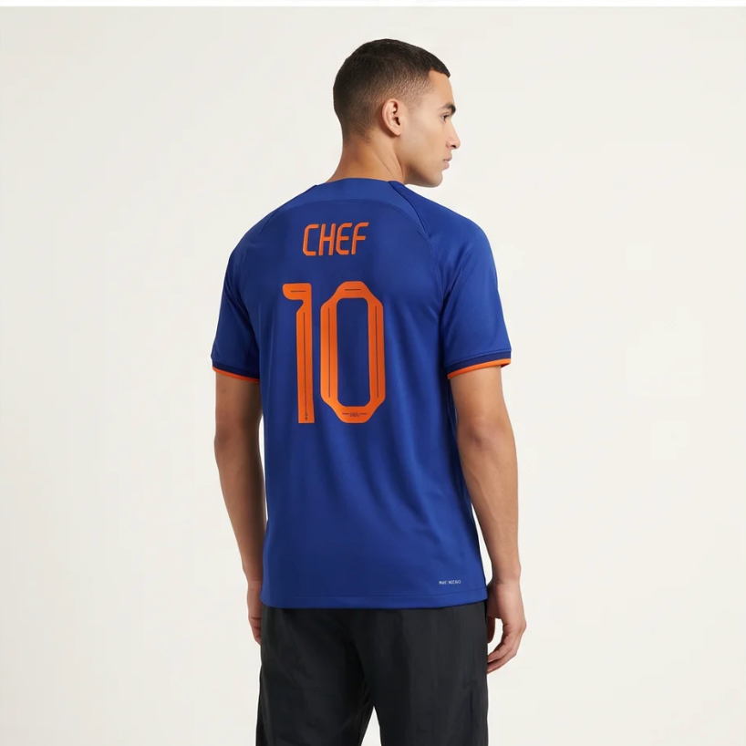 Netherlands Nike Soccer Jersey - Chef 10