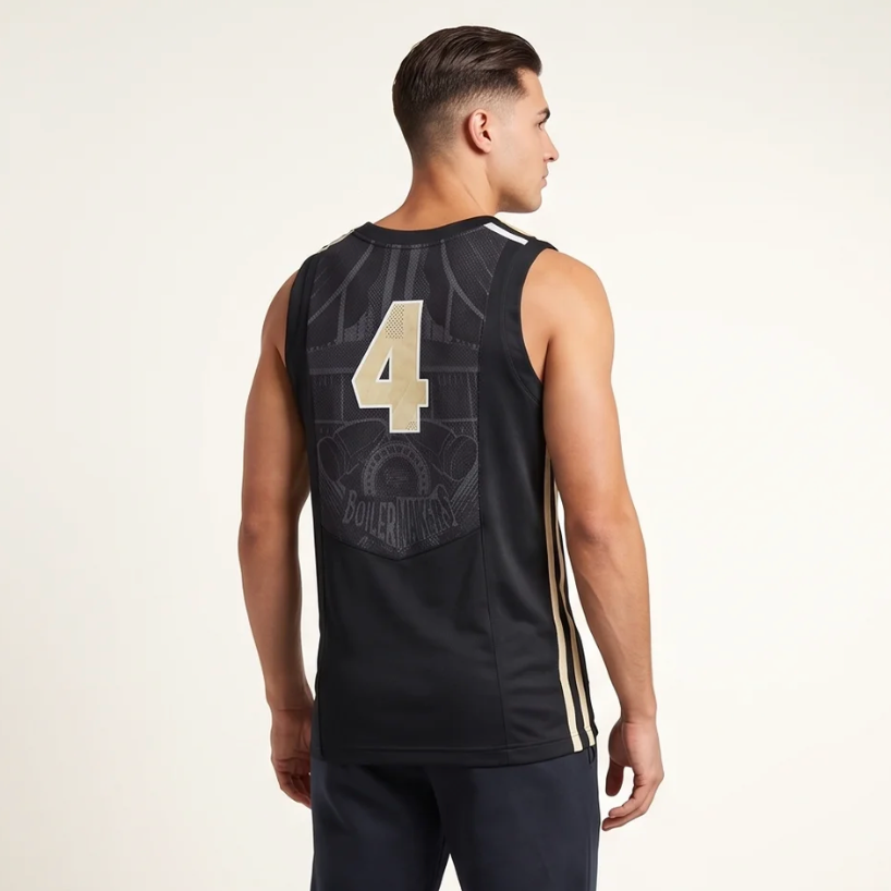 Purdue Boilermakers Nike Jersey #4 - Black