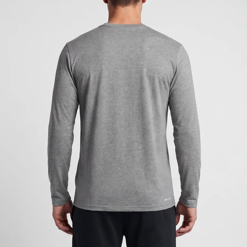 Monte Vista Christian Basketball Long Sleeve - Heather Grey