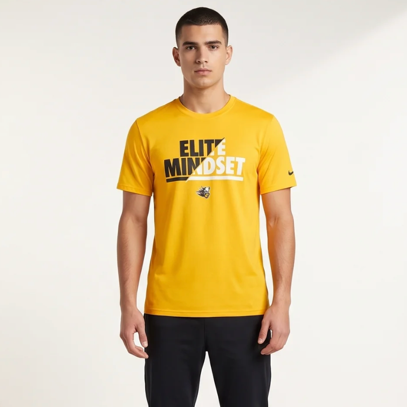 Nike "Elite Mindset" Tee - Gold