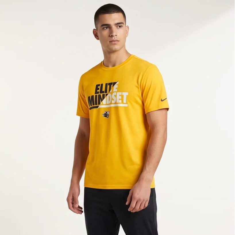 Nike "Elite Mindset" Tee - Gold