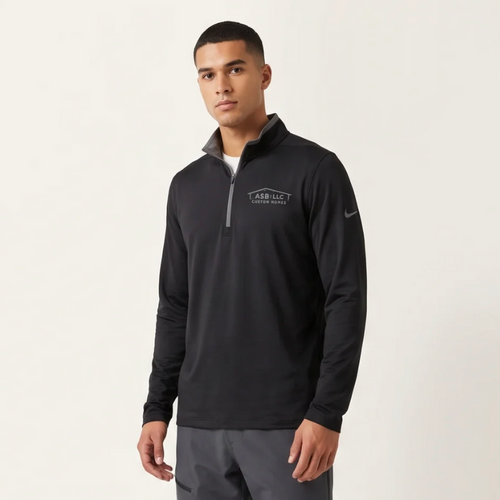 ASB LLC Custom Homes Quarter-Zip - Black