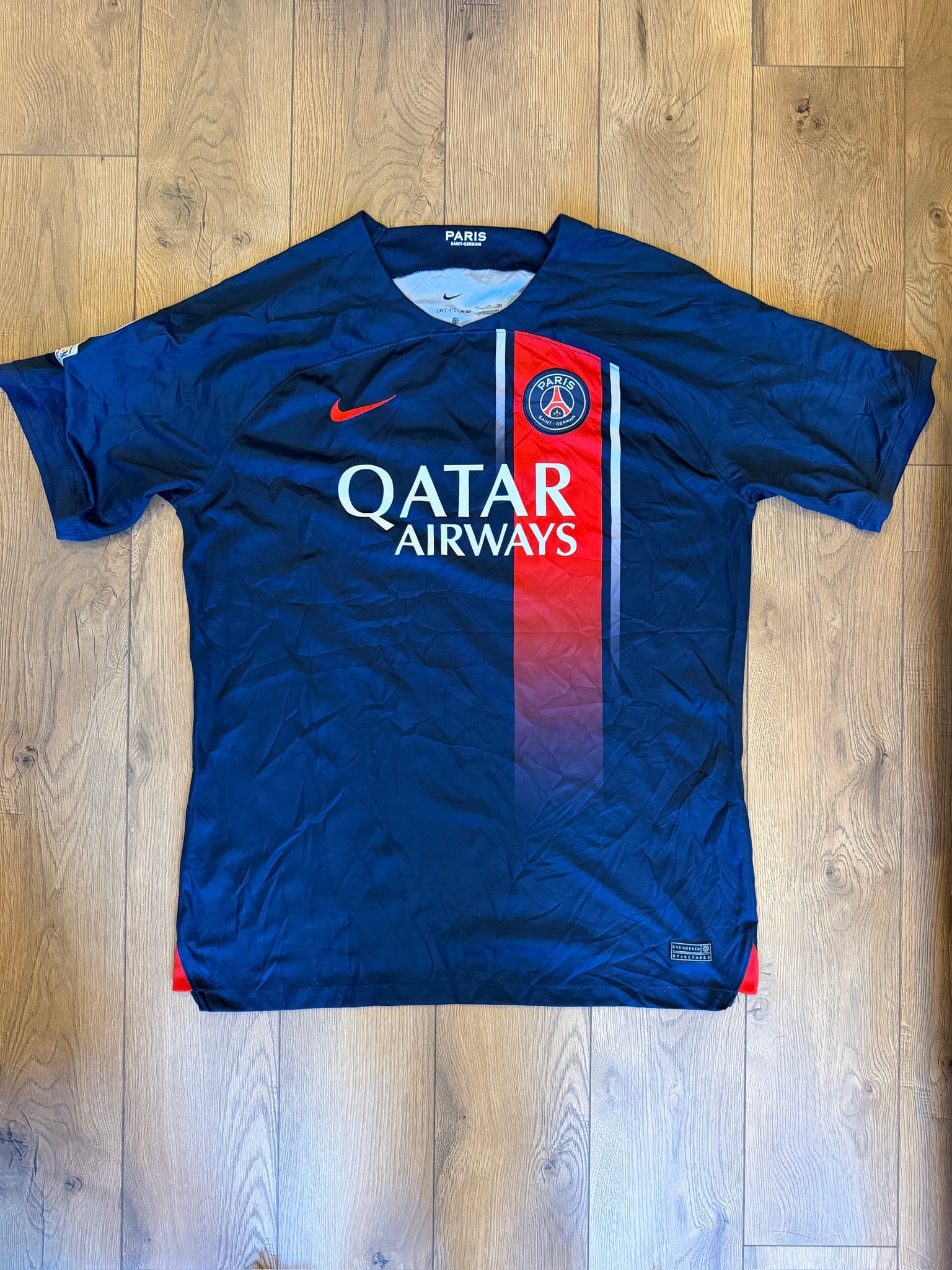 Nike PSG Away Football Shirt - Mbappe #7