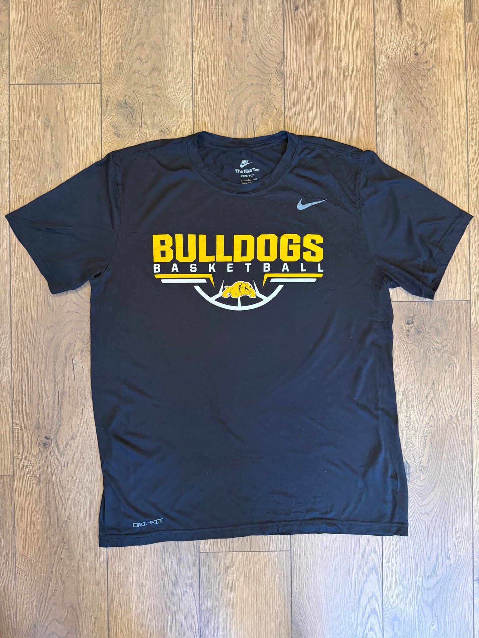Bulldogs Basketball Tee - Black
