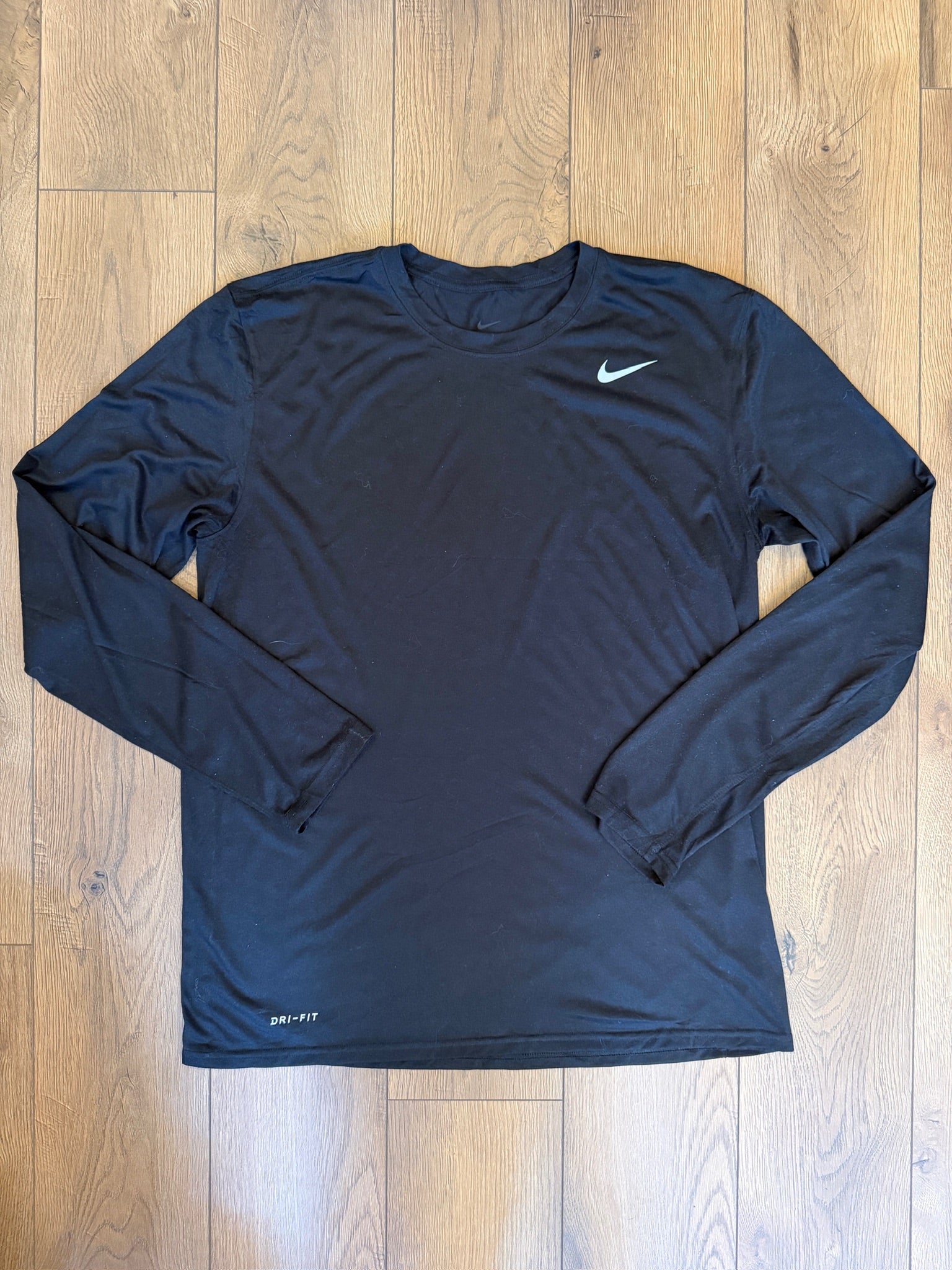 Nike Dri-Fit Long Sleeve - Black