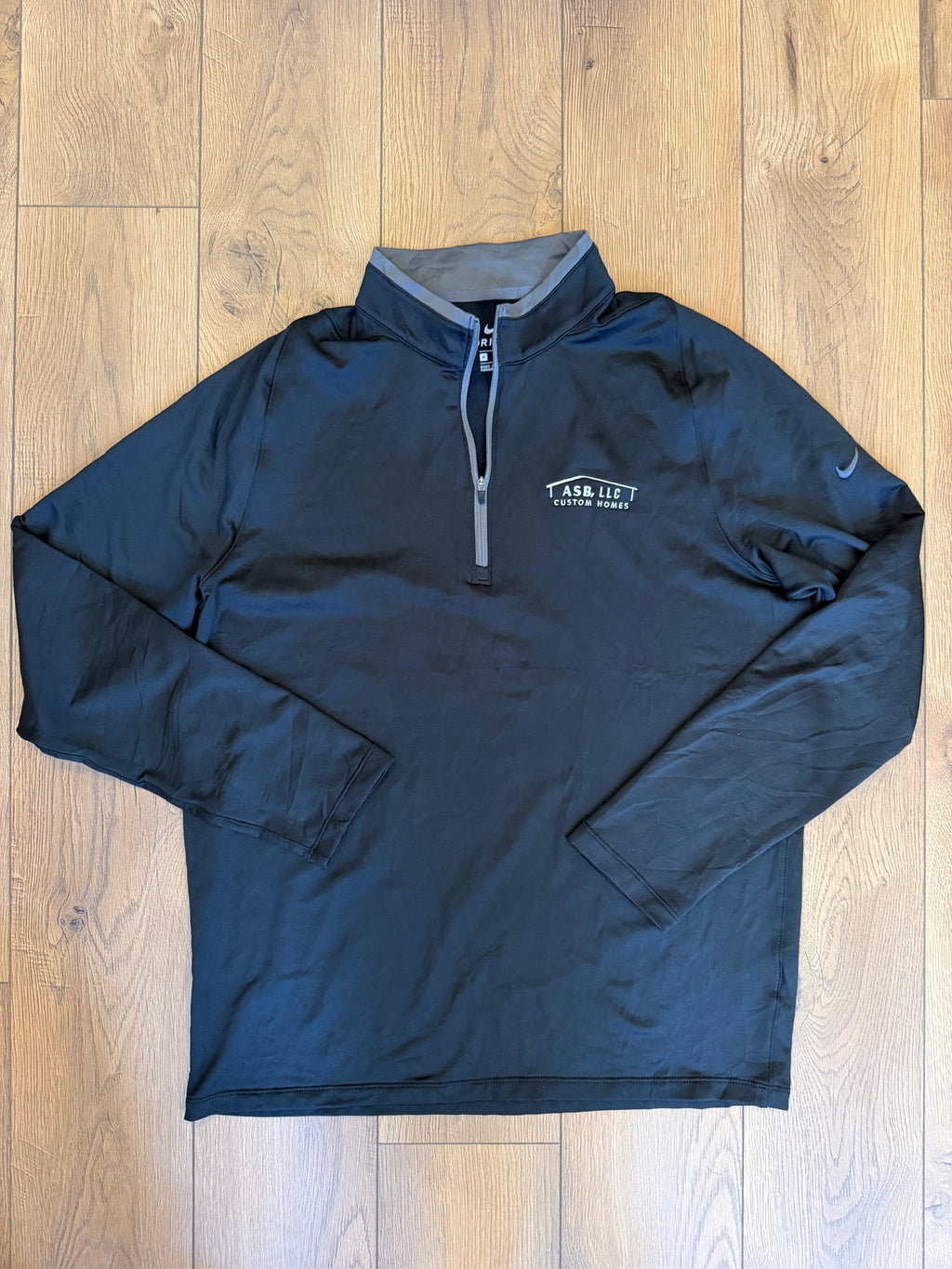 ASB LLC Custom Homes Quarter-Zip - Black