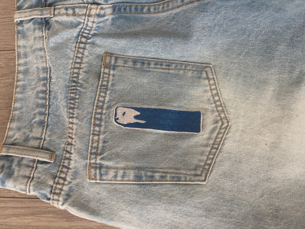Icecream by Billionaire's Boys Club Running Dog Snake Print Jeans