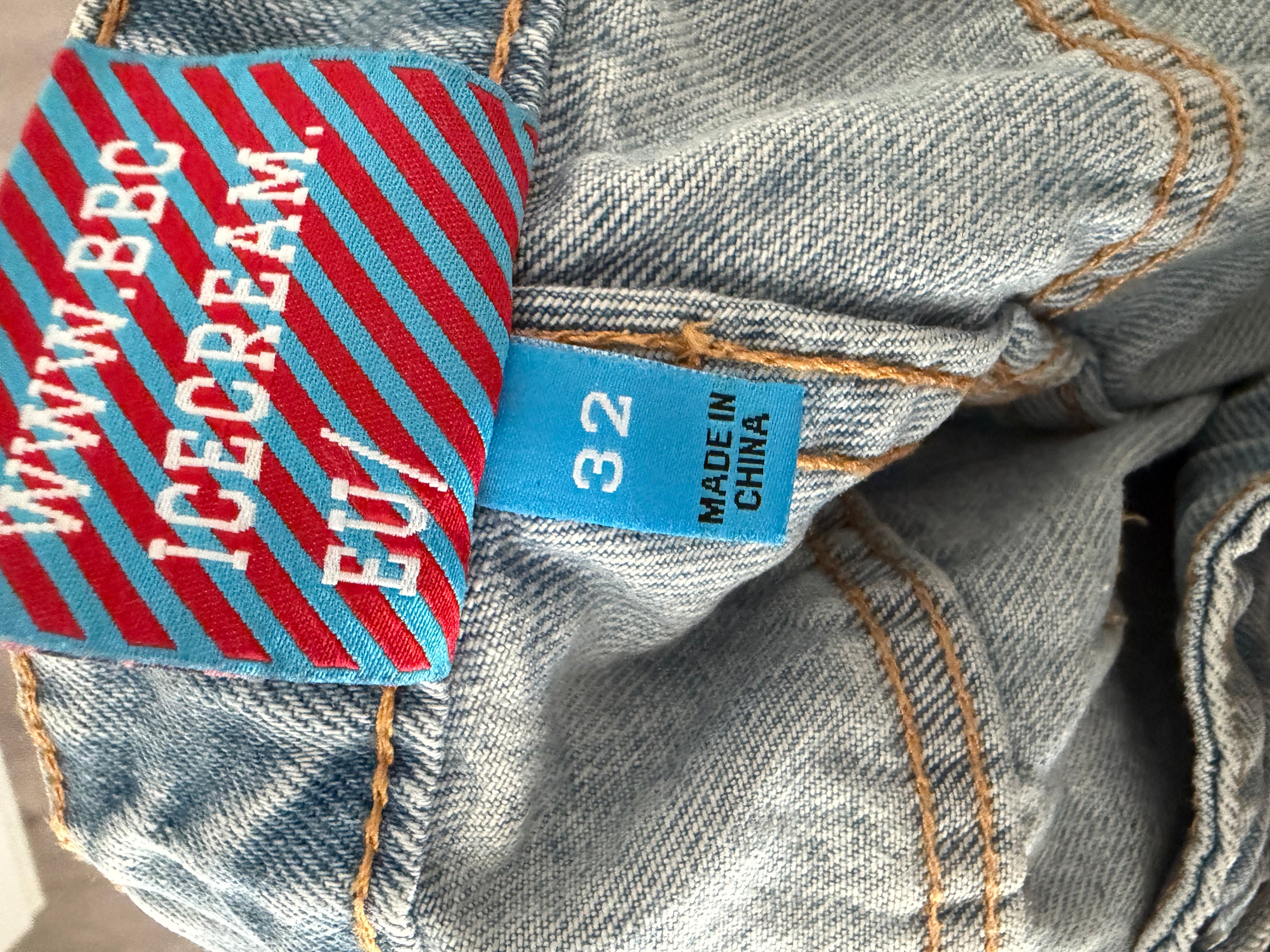 Icecream by Billionaire's Boys Club Running Dog Snake Print Jeans