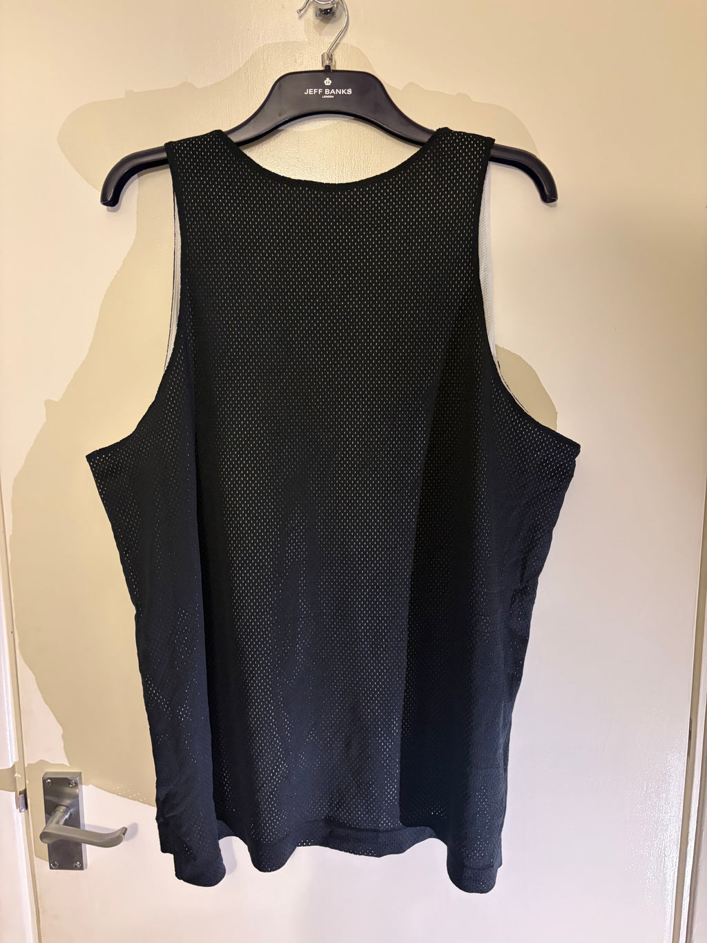Nike Fly Reversible Mesh Tank - White/Black