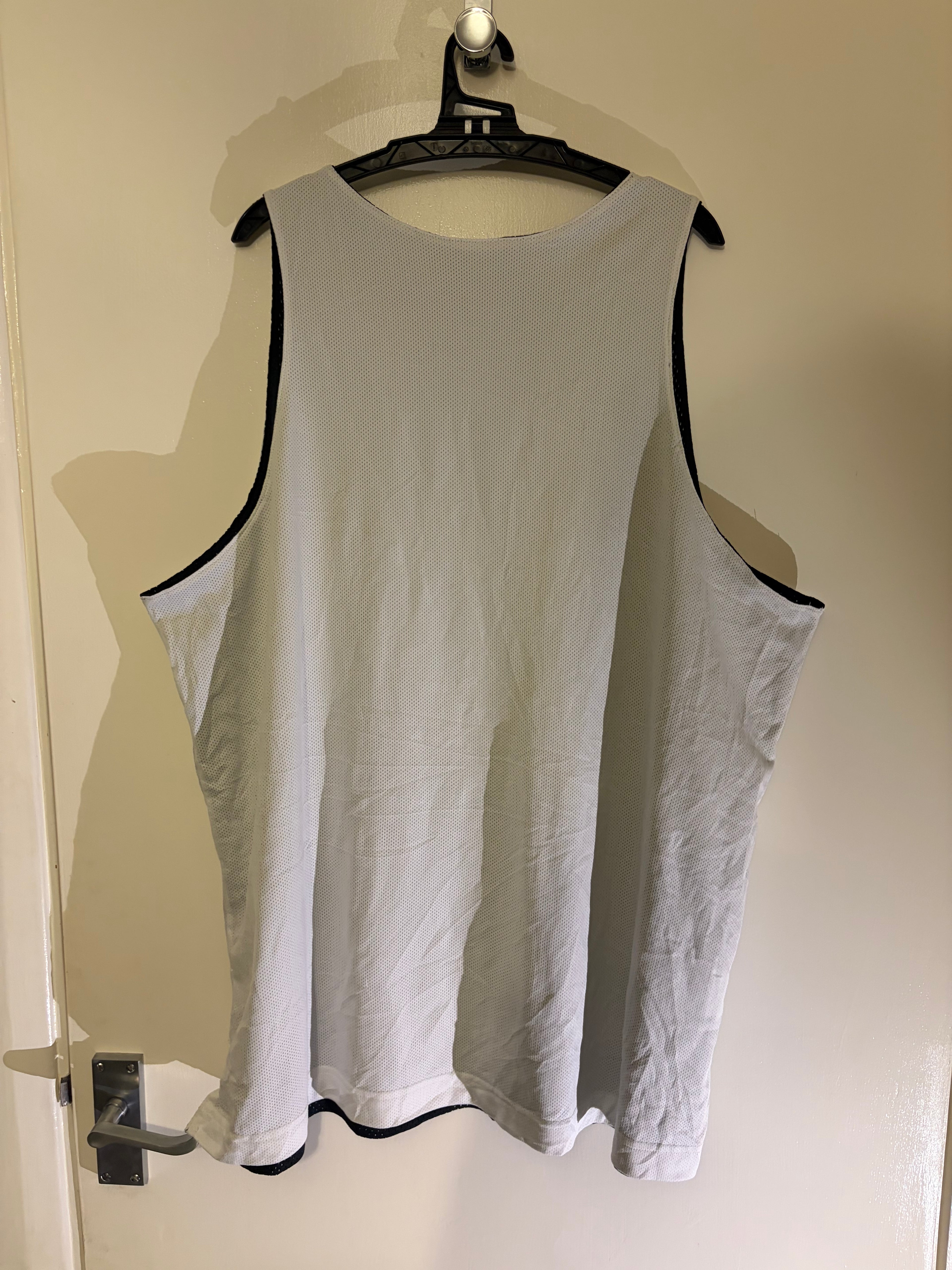 Nike Fly Reversible Mesh Tank - White/Black