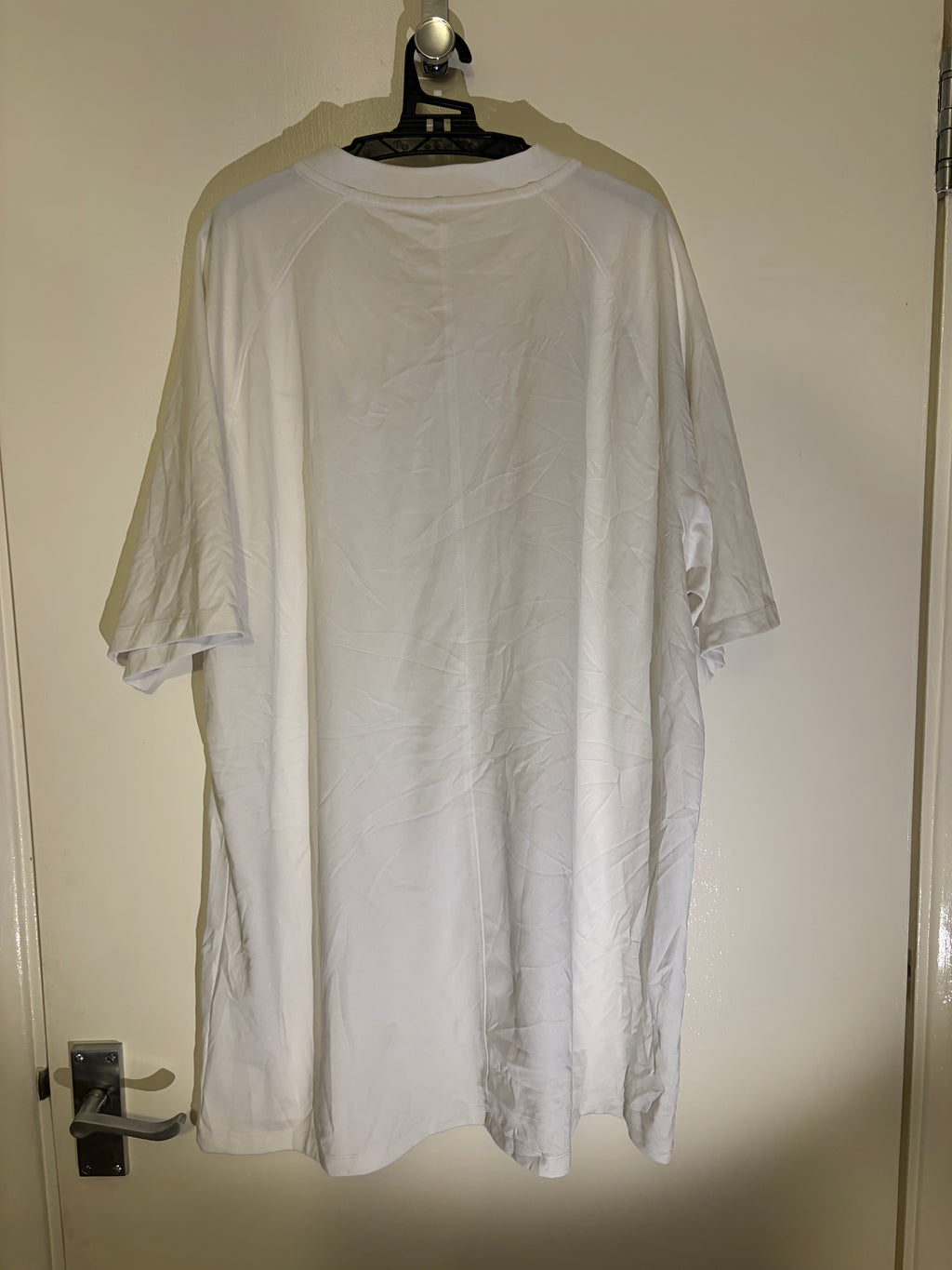 Nike Dri-Fit Two-Button Henley - White