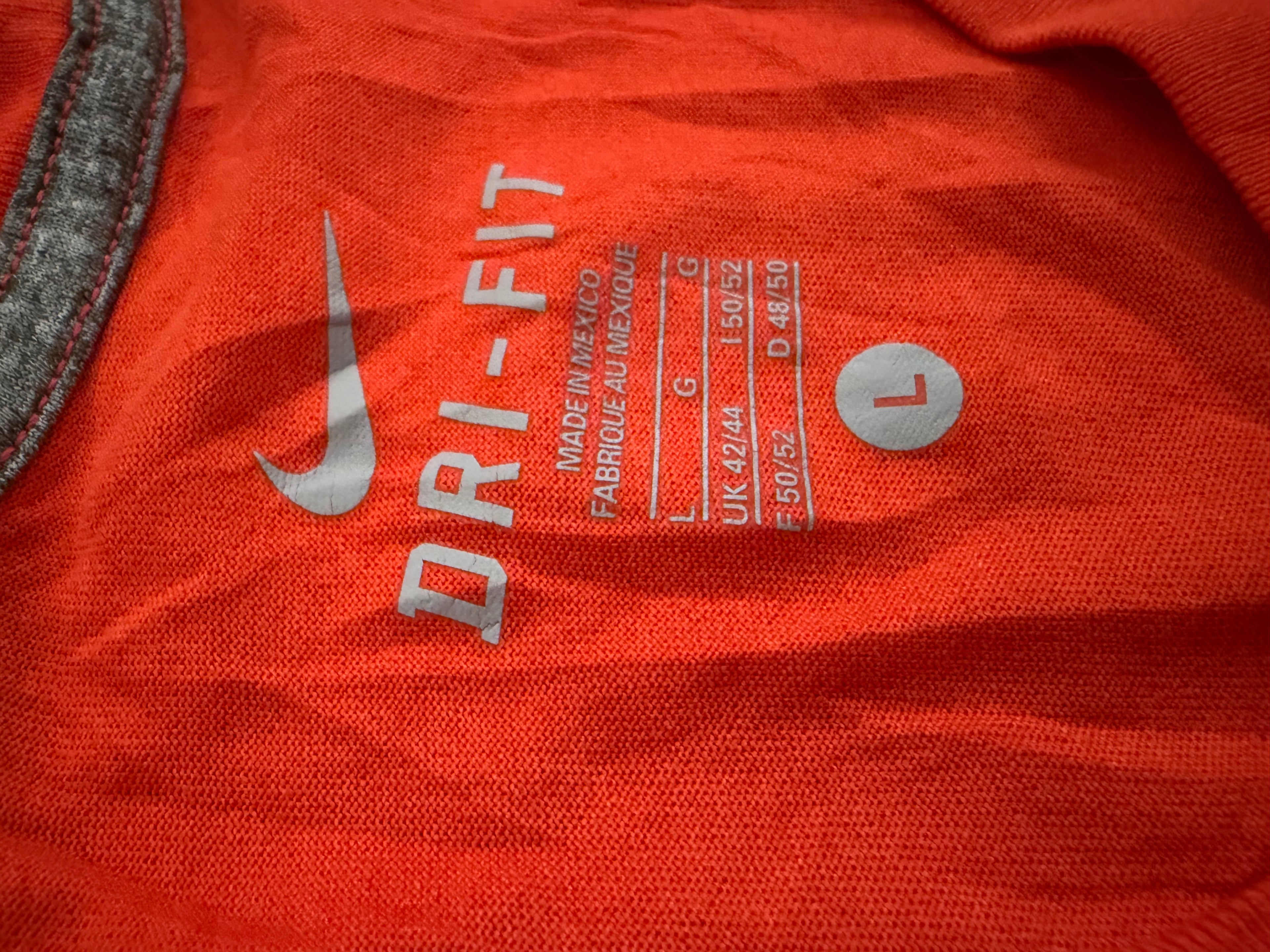 Nike Dri-Fit Sleeveless Top - Orange