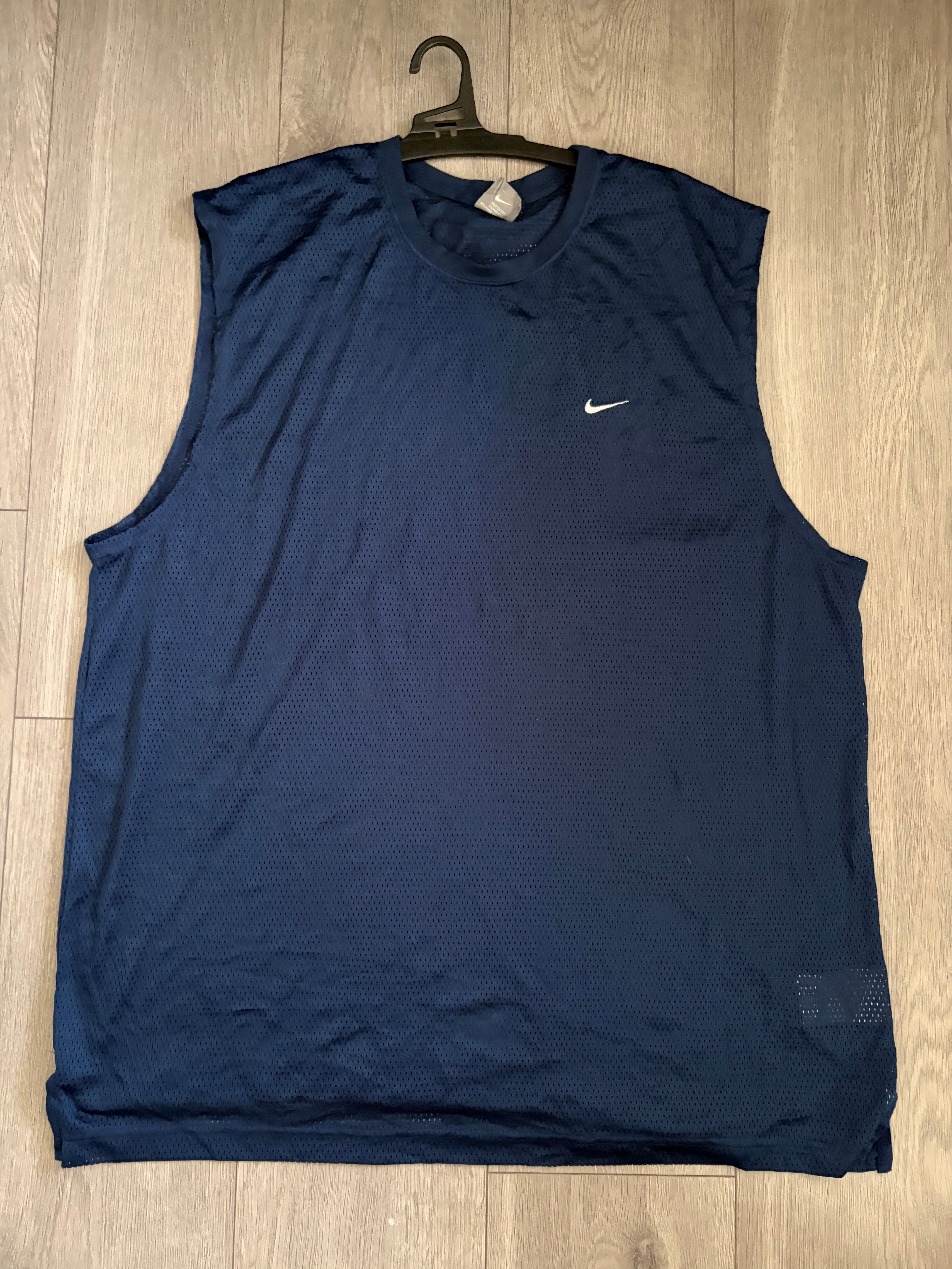 Nike Reversible Mesh Tank - Navy/Black