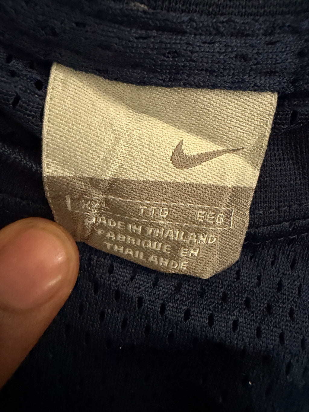 Nike Reversible Mesh Tank - Navy/Black