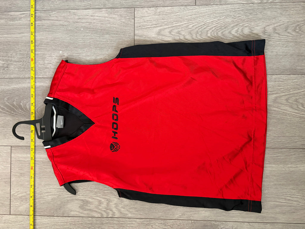 Nike Hoops Sleeveless Jersey - Red/Black
