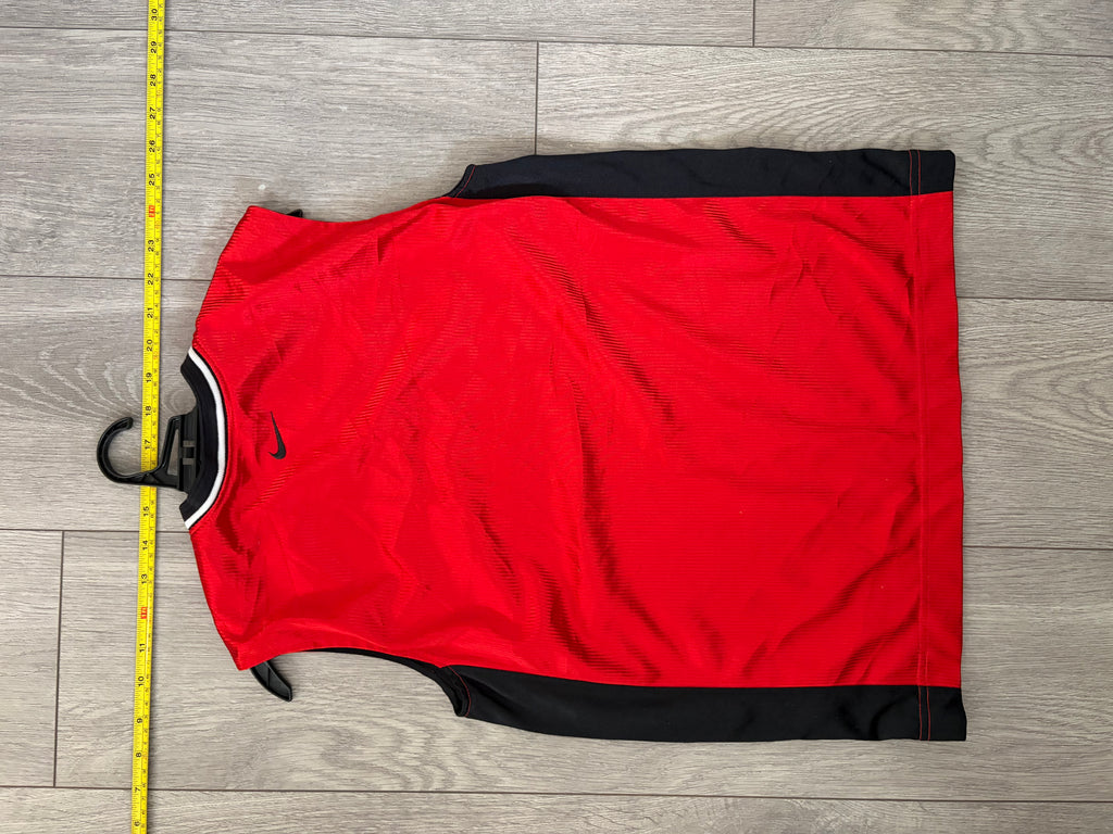 Nike Hoops Sleeveless Jersey - Red/Black