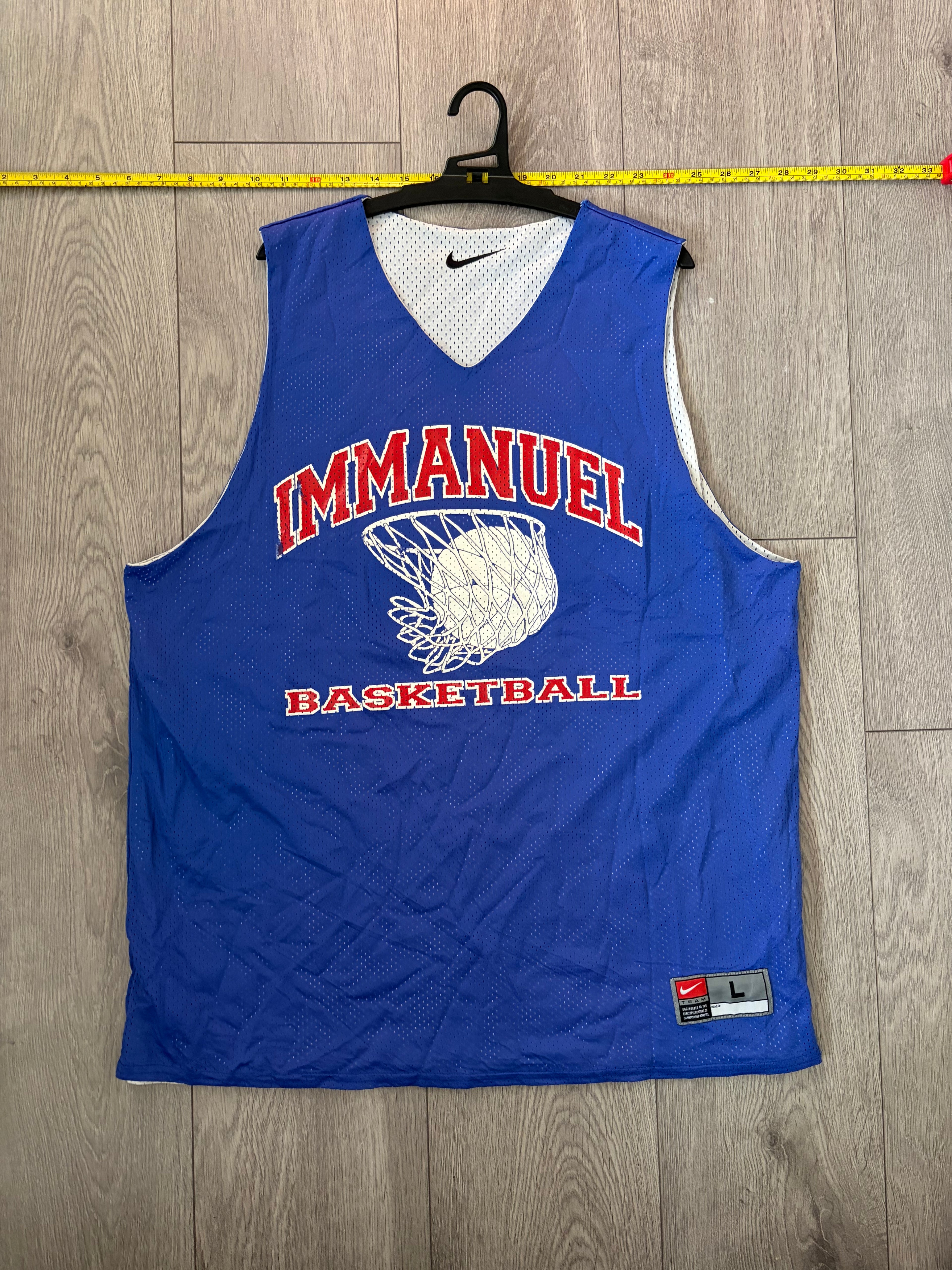 Nike Team "Immanuel Basketball" Reversible Jersey