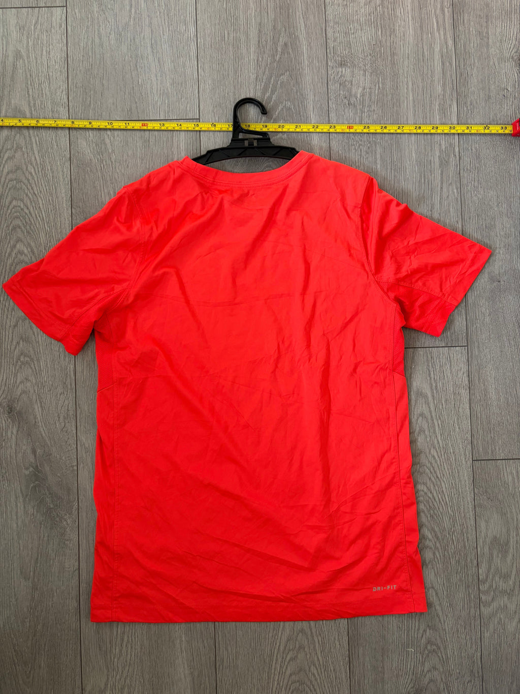Nike "Just Do It" Dri-Fit Long Sleeve Top - Red
