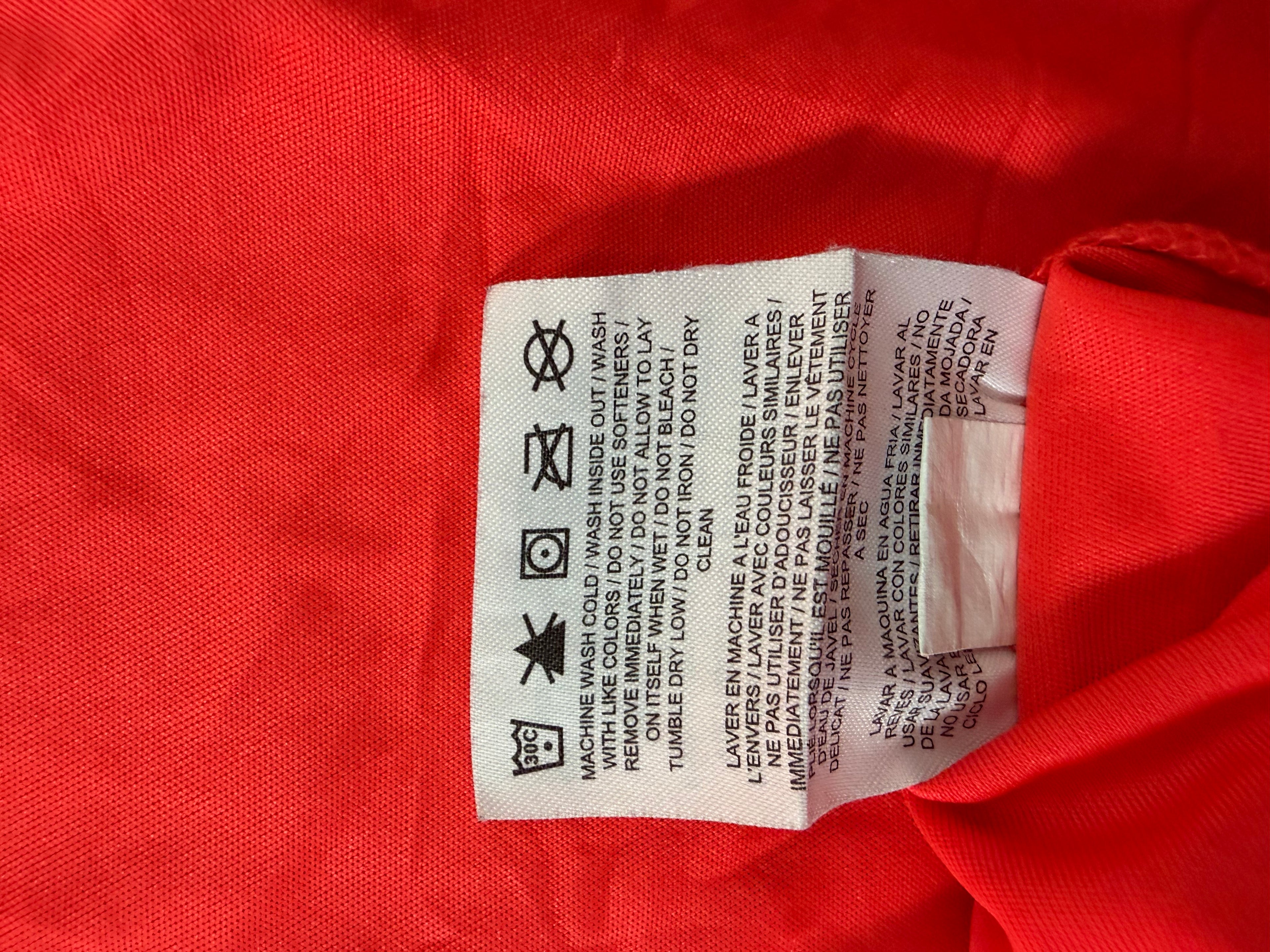 Nike "Just Do It" Dri-Fit Long Sleeve Top - Red