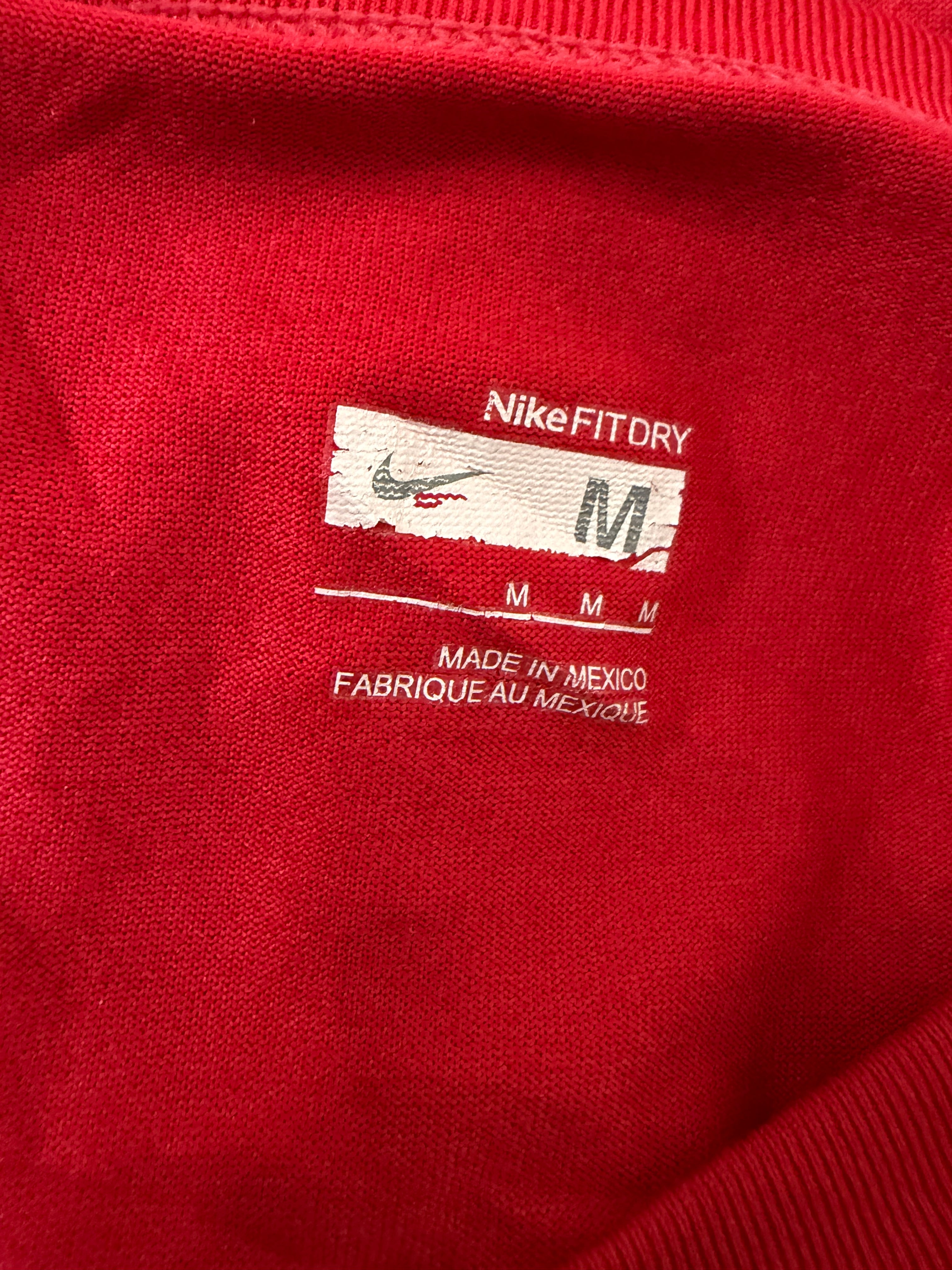 Nike Fit Dry Crew Tee - Red