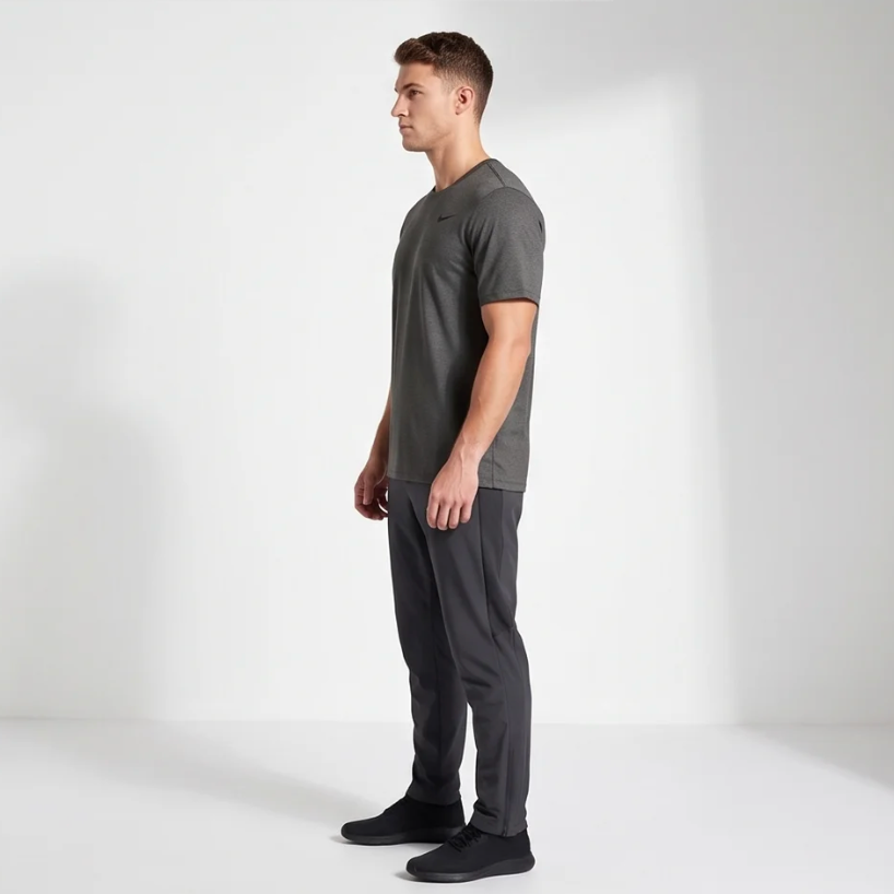 Nike Dri-Fit Crew Tee - Grey