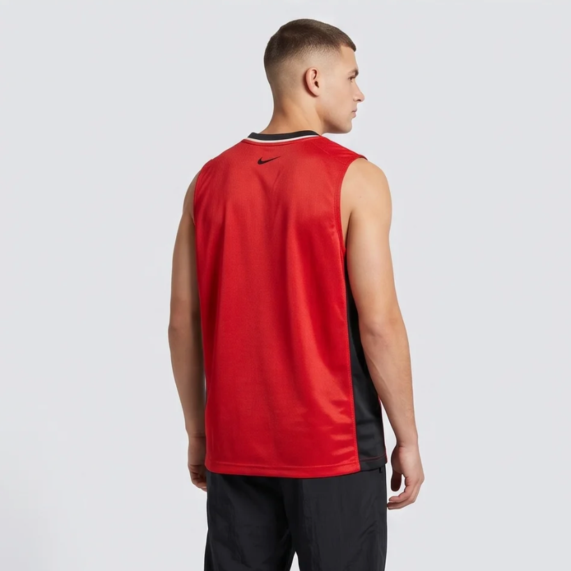 Nike Hoops Sleeveless Jersey - Red/Black