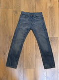 Vintage Levi's 505 jeans in faded blue — detail